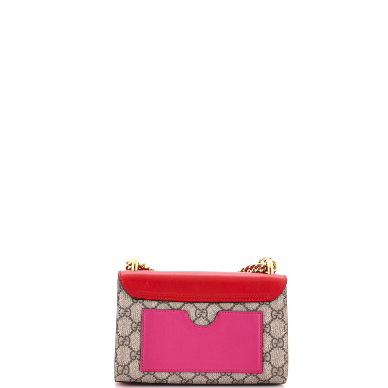 Padlock Shoulder Bag Gg Coated Canvas