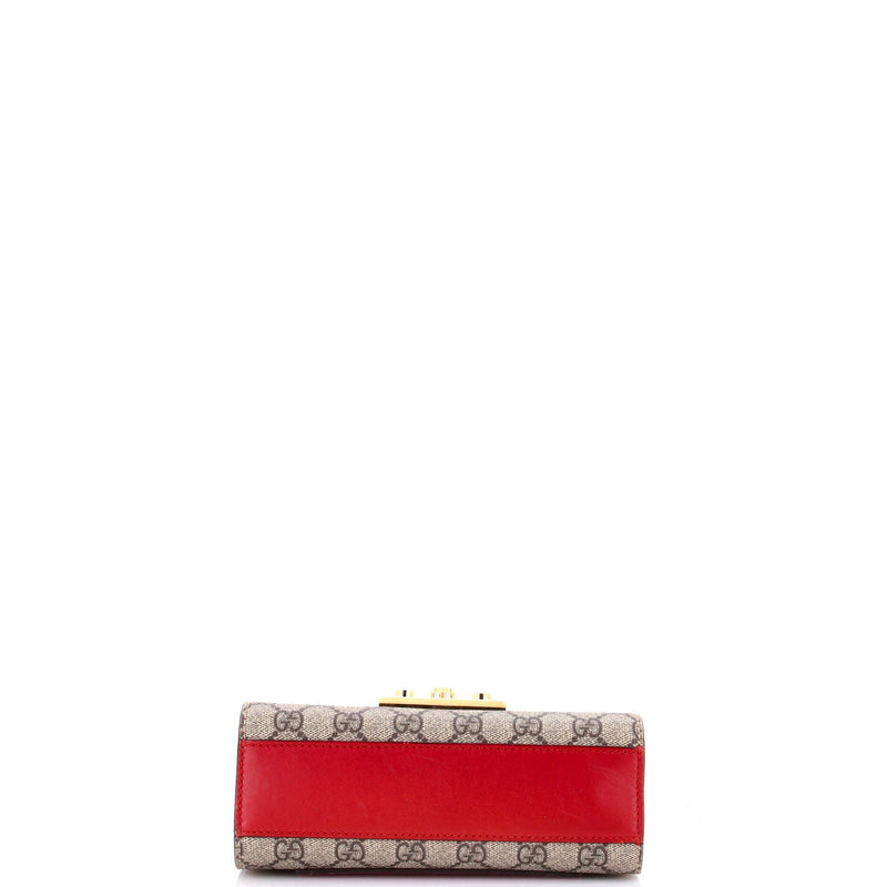 Padlock Shoulder Bag Gg Coated Canvas