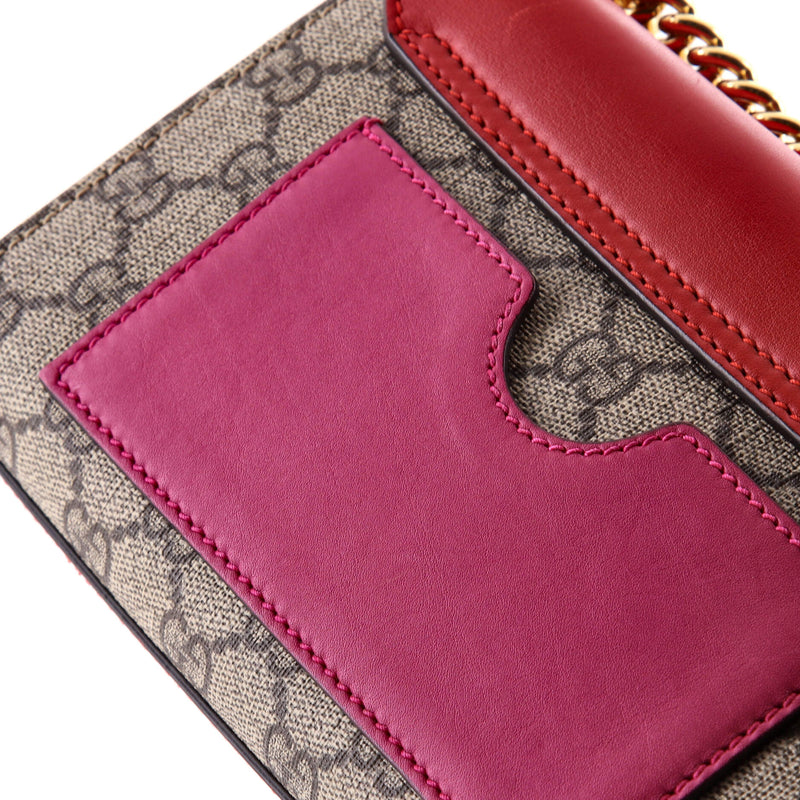 Padlock Shoulder Bag Gg Coated Canvas