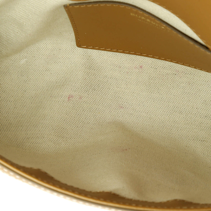 Note Top Handle Bag Embroidered Raffia