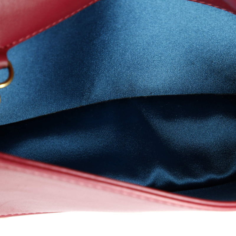 Gg Marmont Chain Flap Bag Embroidered