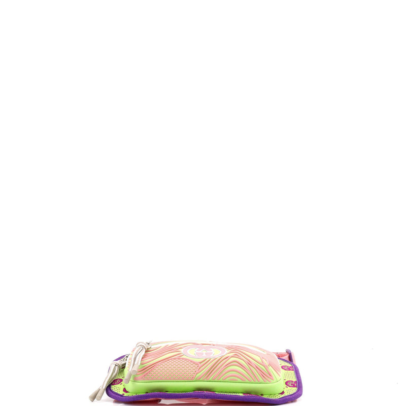 Panelled Front Pocket Belt Bag Backpack