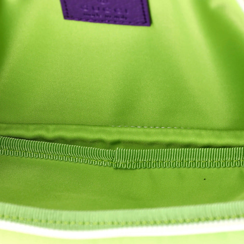 Panelled Front Pocket Belt Bag Backpack