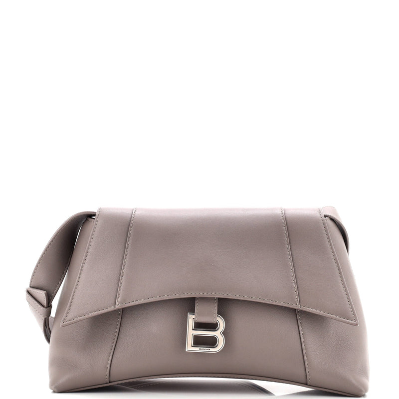 Downtown Soft Hourglass Shoulder Bag