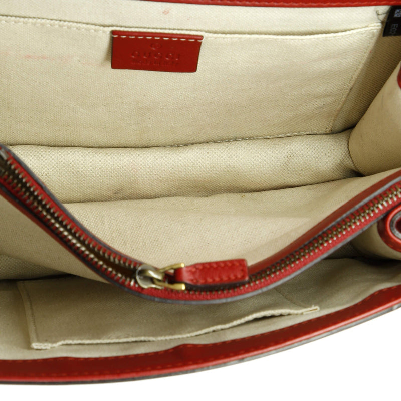Dionysus Bamboo Top Handle Bag Leather