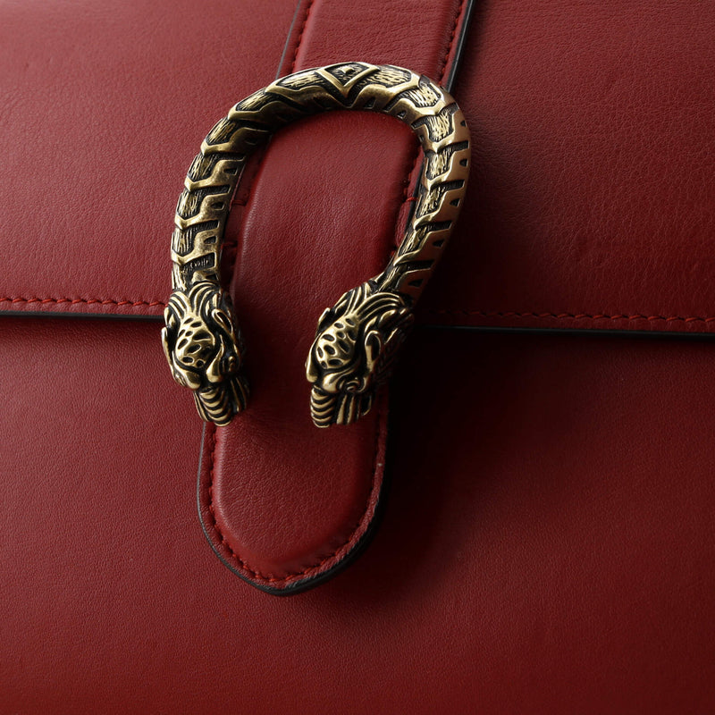Dionysus Bamboo Top Handle Bag Leather