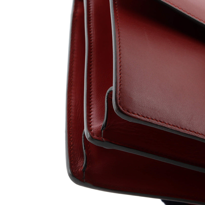Dionysus Bamboo Top Handle Bag Leather