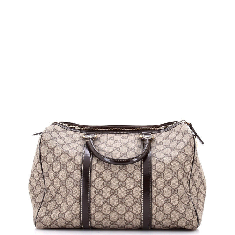 Joy Boston Bag Gg Coated Canvas Medium