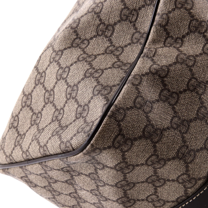 Joy Boston Bag Gg Coated Canvas Medium