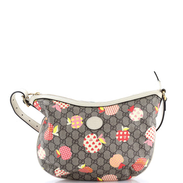 Ophidia Half Moon Hobo Printed Gg Coated