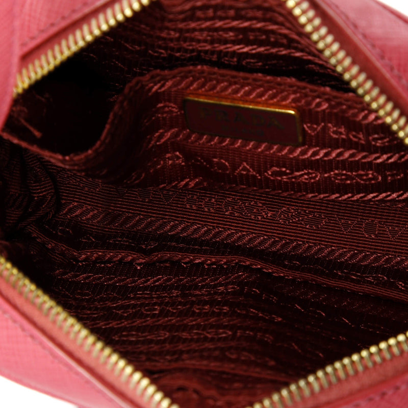 Camera Shoulder Bag Saffiano Leather