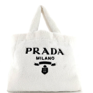 Logo Tote Terry Cloth