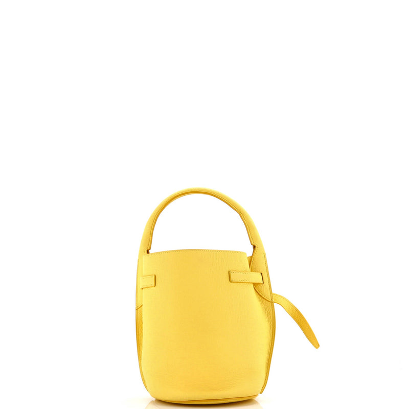 Big Bag Bucket Leather Nano