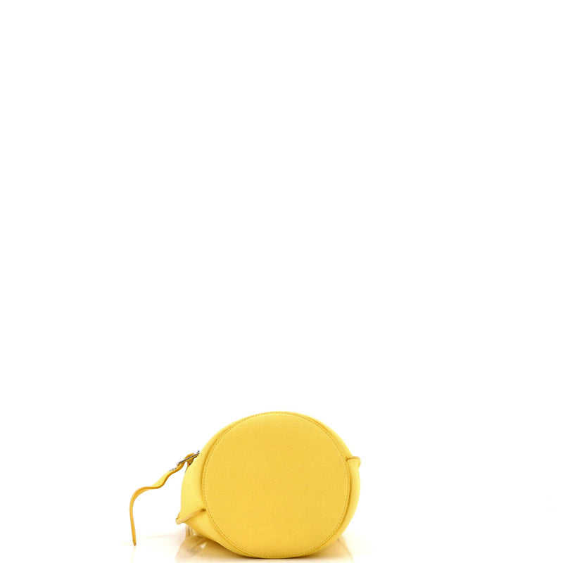 Big Bag Bucket Leather Nano