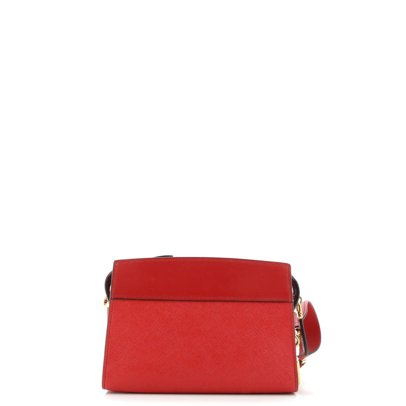 Esplanade Crossbody Bag Saffiano With