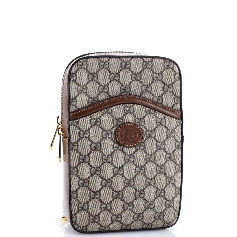 Interlocking G Patch Sling Bag Gg Coated