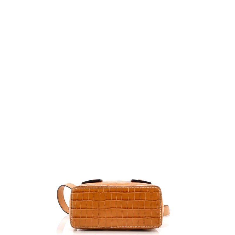 Daria Bag Crocodile Embossed Leather