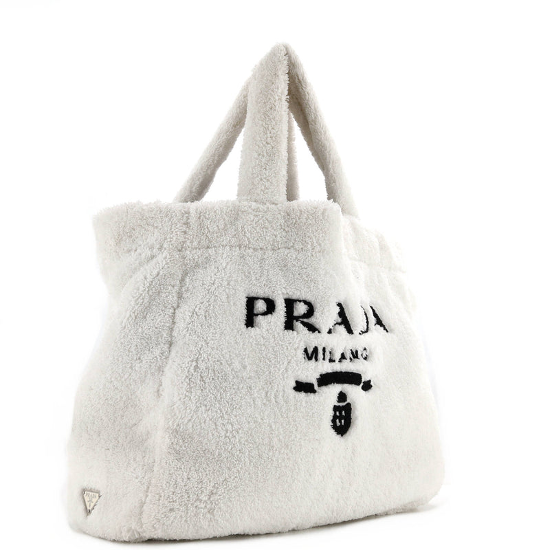 Logo Tote Terry Cloth