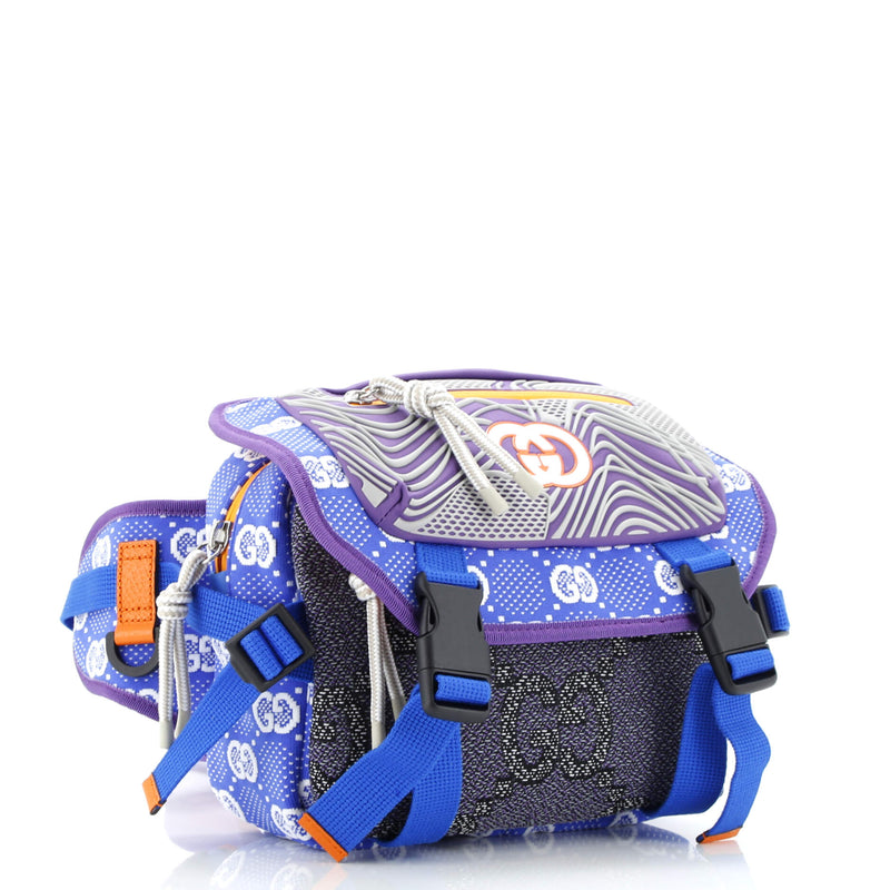 Buckle Flap Chest Strap Backpack Gg