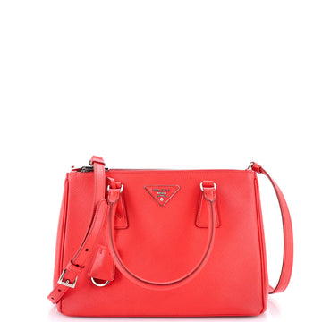 Galleria Double Zip Tote Saffiano