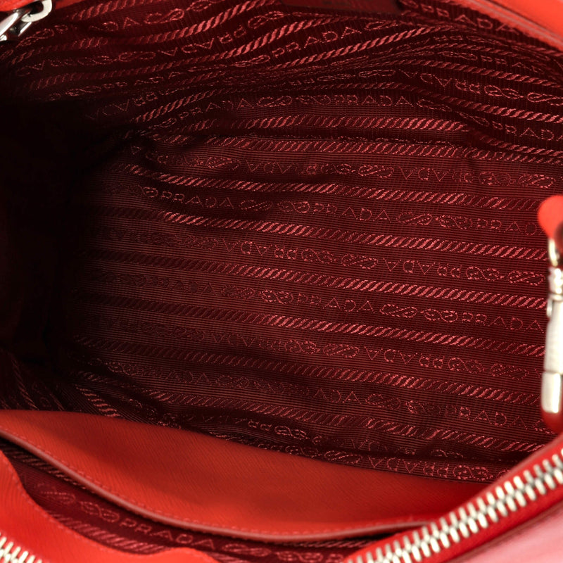 Galleria Double Zip Tote Saffiano