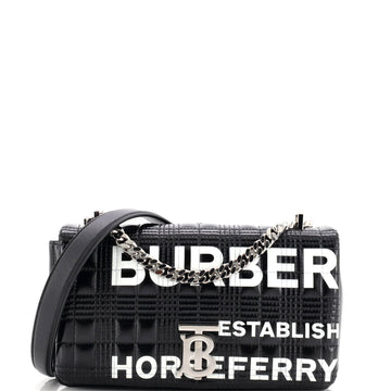 Lola Shoulder Bag Quilted Printed Coated