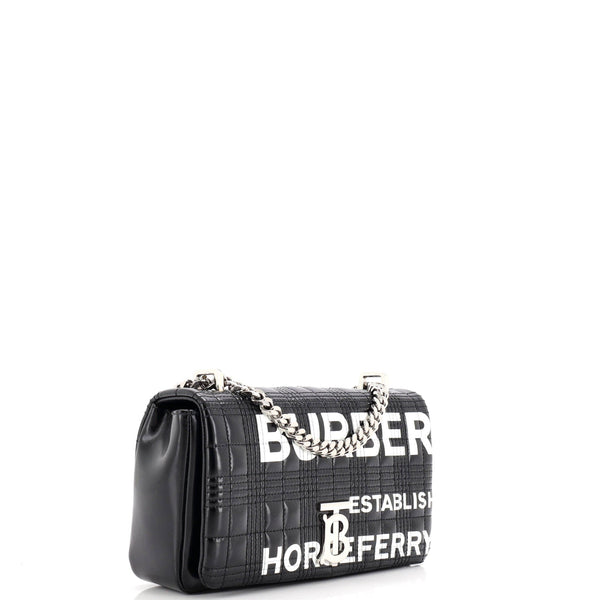 Lola Shoulder Bag Quilted Printed Coated