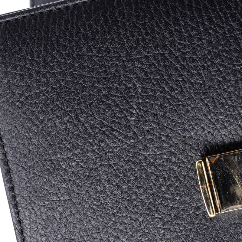 Interlocking Shoulder Bag Leather Small