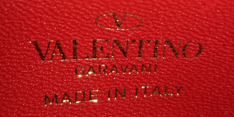 Rockstud Flip Lock Flap Bag Leather