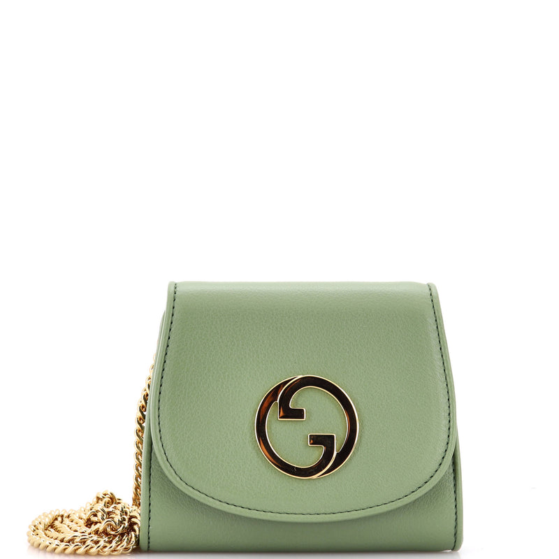 Blondie Nm Wallet On Chain Leather
