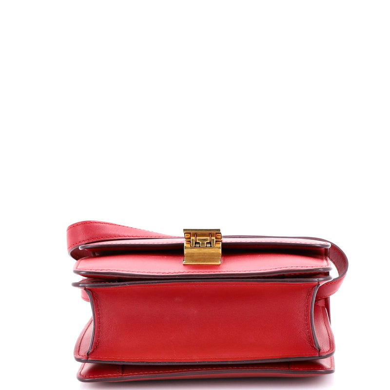 Classic Box Bag Smooth Leather Small