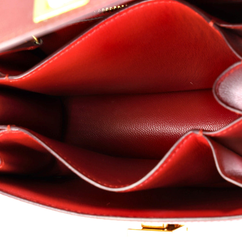 Classic Box Bag Smooth Leather Small