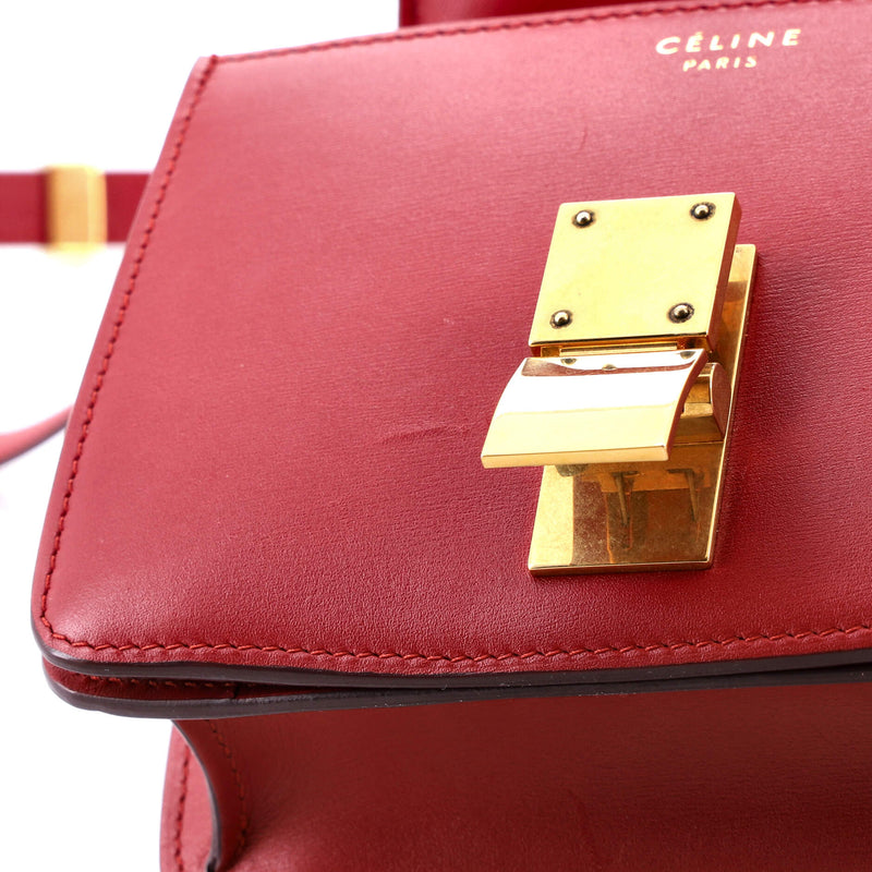 Classic Box Bag Smooth Leather Small