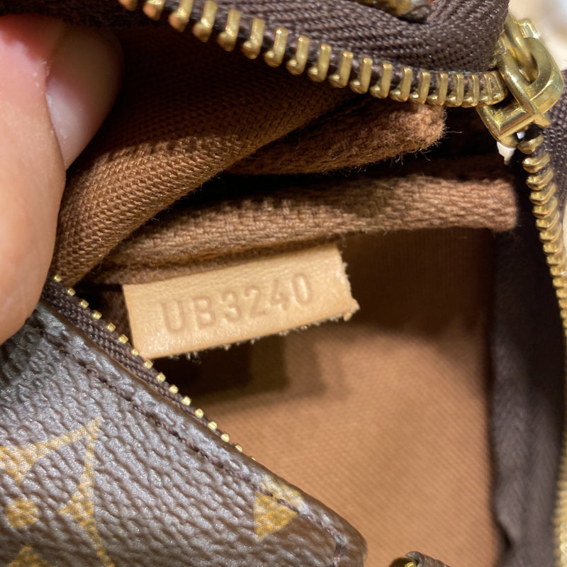 Pochette Accessoires Canvas Mini