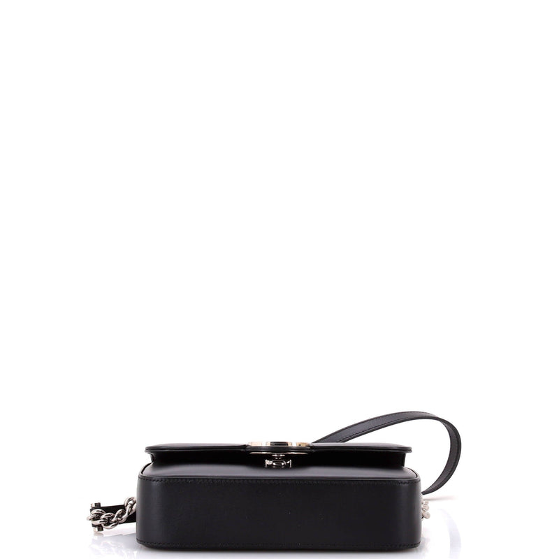 Petite Gg Flap Shoulder Bag Leather
