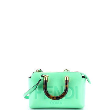 Logo By The Way Top Handle Bag Embossed