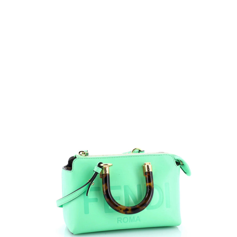 Logo By The Way Top Handle Bag Embossed