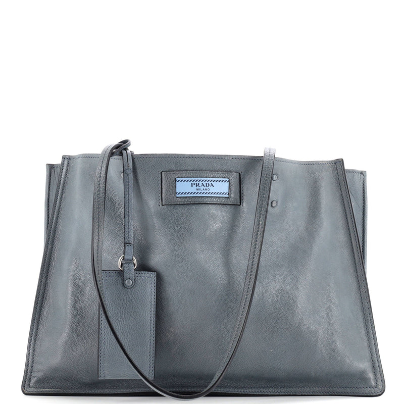 Etiquette Tote Glace Calf Medium