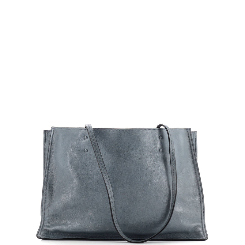 Etiquette Tote Glace Calf Medium