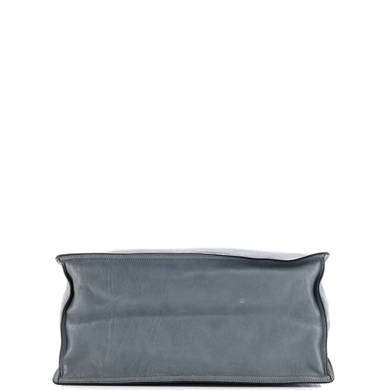 Etiquette Tote Glace Calf Medium