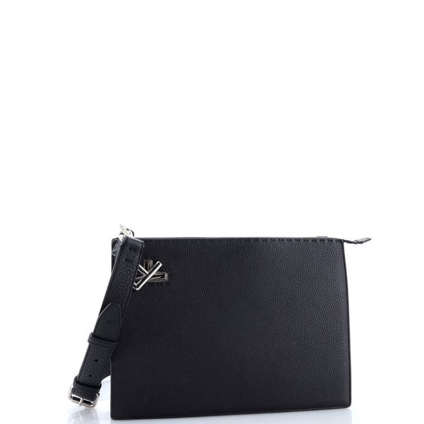 Ff Turnlock Crossbody Selleria Leather