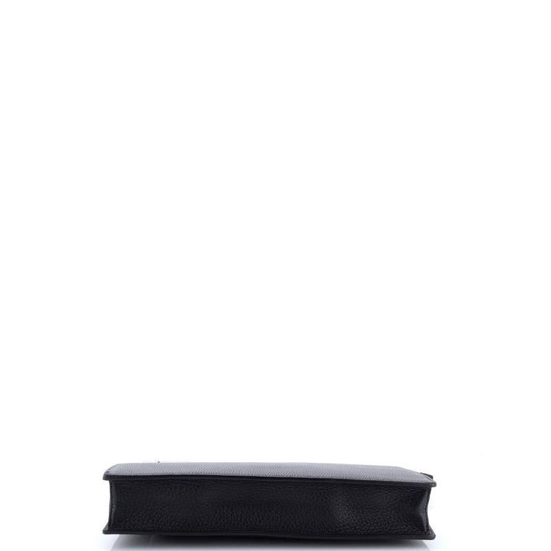 Ff Turnlock Crossbody Selleria Leather