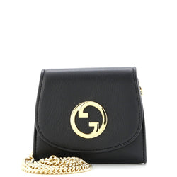 Blondie Nm Wallet On Chain Leather