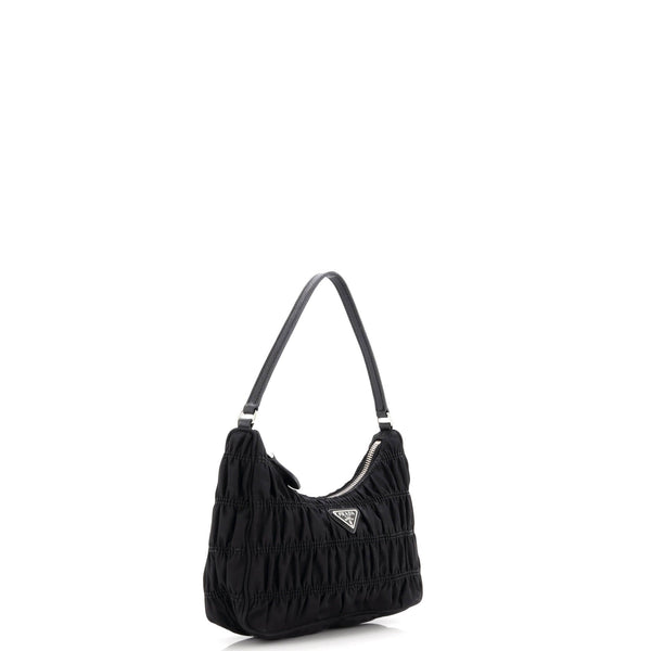 Hobo Tessuto Gaufre With Saffiano Mini