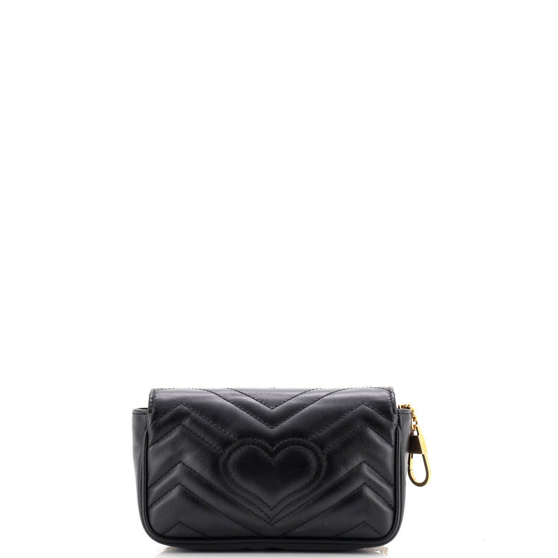 Gg Marmont Flap Bag Matelasse Leather