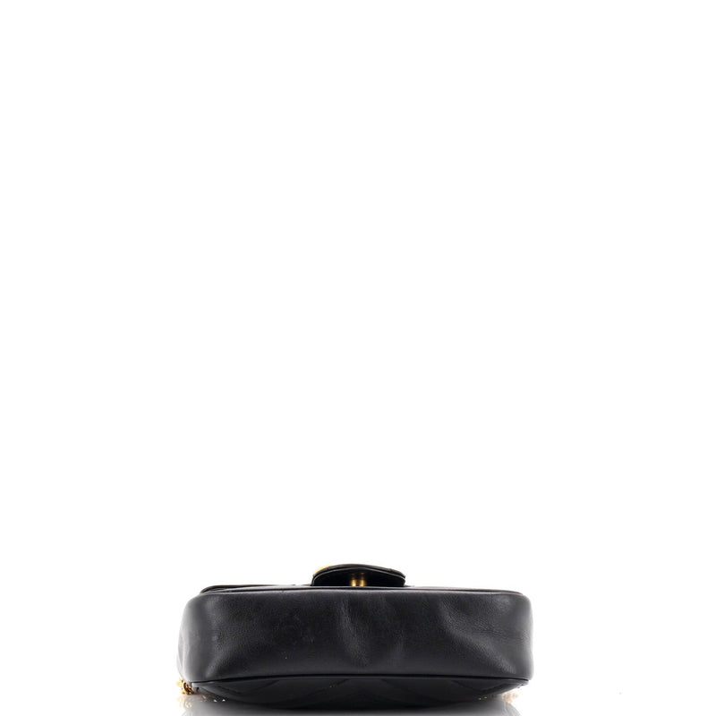 Gg Marmont Flap Bag Matelasse Leather