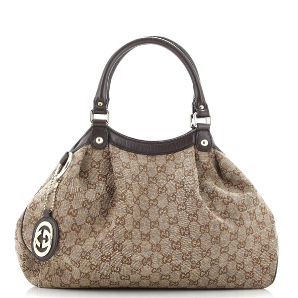 Sukey Tote Gg Canvas Medium