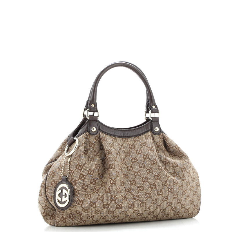 Sukey Tote Gg Canvas Medium