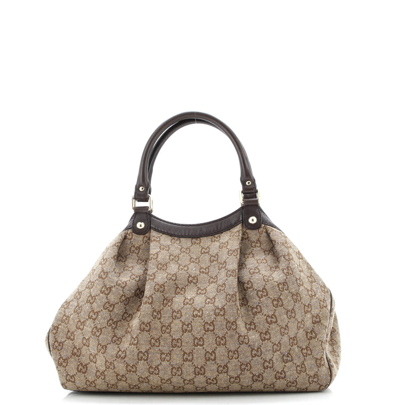 Sukey Tote Gg Canvas Medium