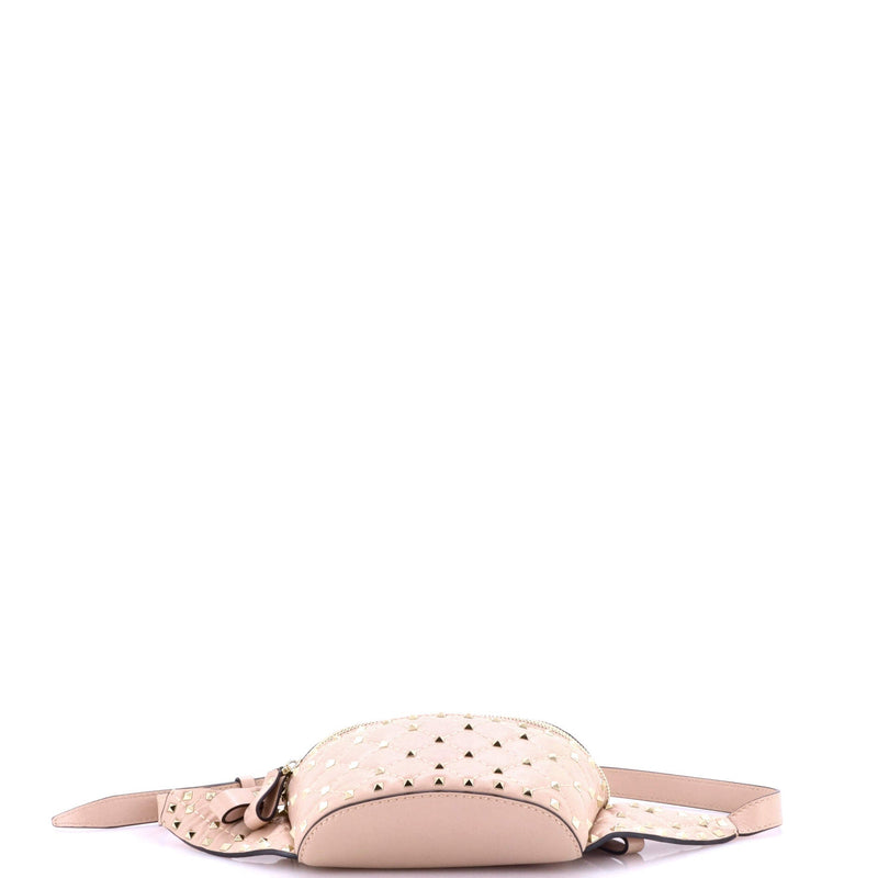 Rockstud Spike Belt Bag Quilted Leather